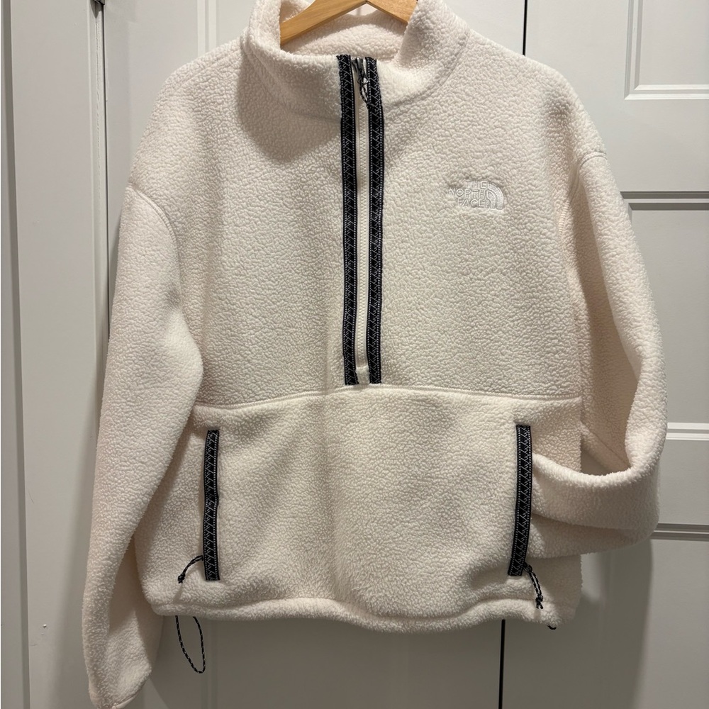 The North Face Fleeski ¼-Zip Pullover - New- Women's White Dune / L